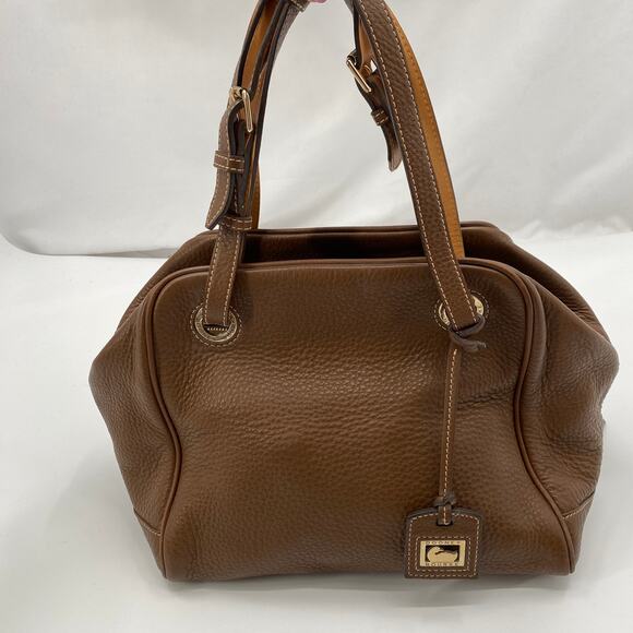 Dooney & Bourke Handbags - Dooney & Bourke Portofino Zip Zip Grommet Satchel